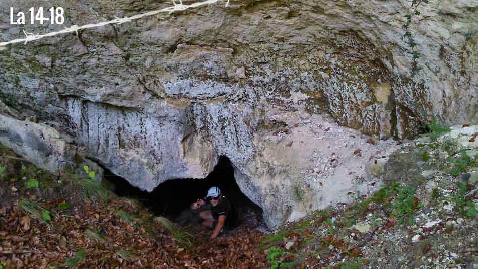 Entrée de grotte