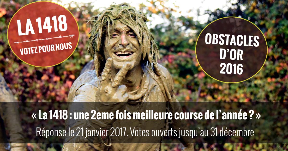 La 1418 nominée pour les obstacles d’or 2016