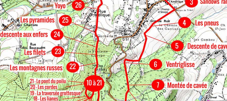 Le parcours 2015 est dévoilé